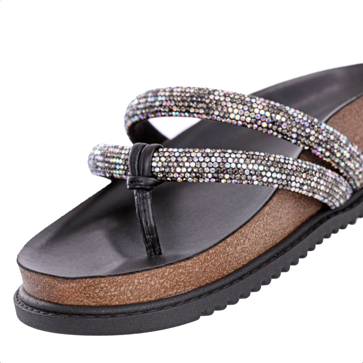 Sandalia Papete Beira Rio 8524107 Preto - Feminino Preto 8