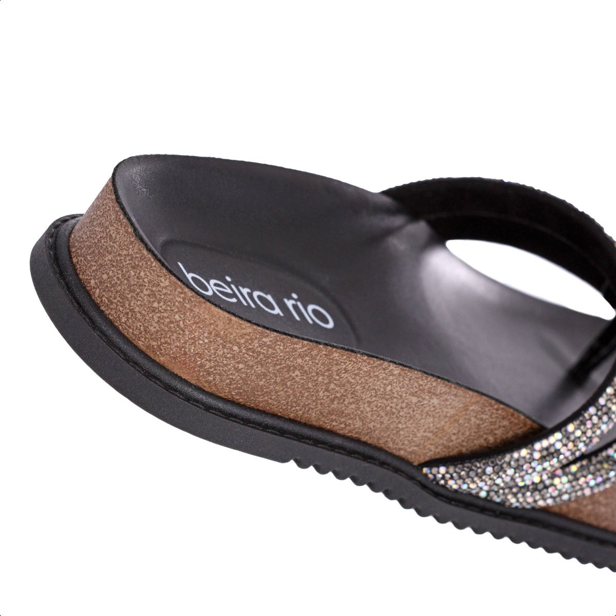 Sandalia Papete Beira Rio 8524107 Preto - Feminino Preto 9
