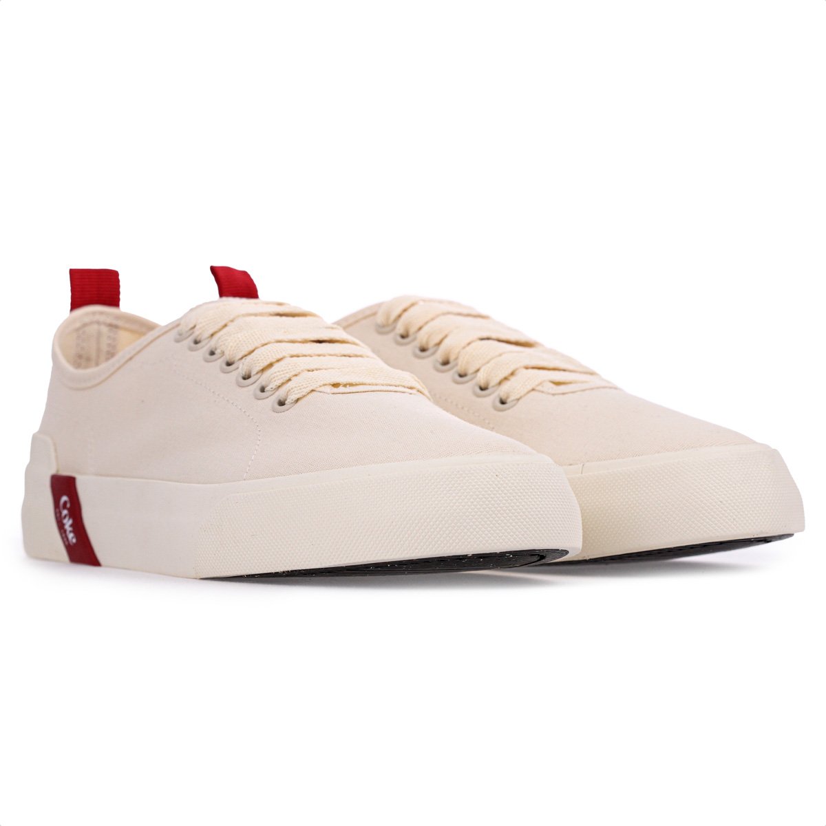 Tenis Coca Cola Charlotte Canvas Off White - Feminino Branco 3