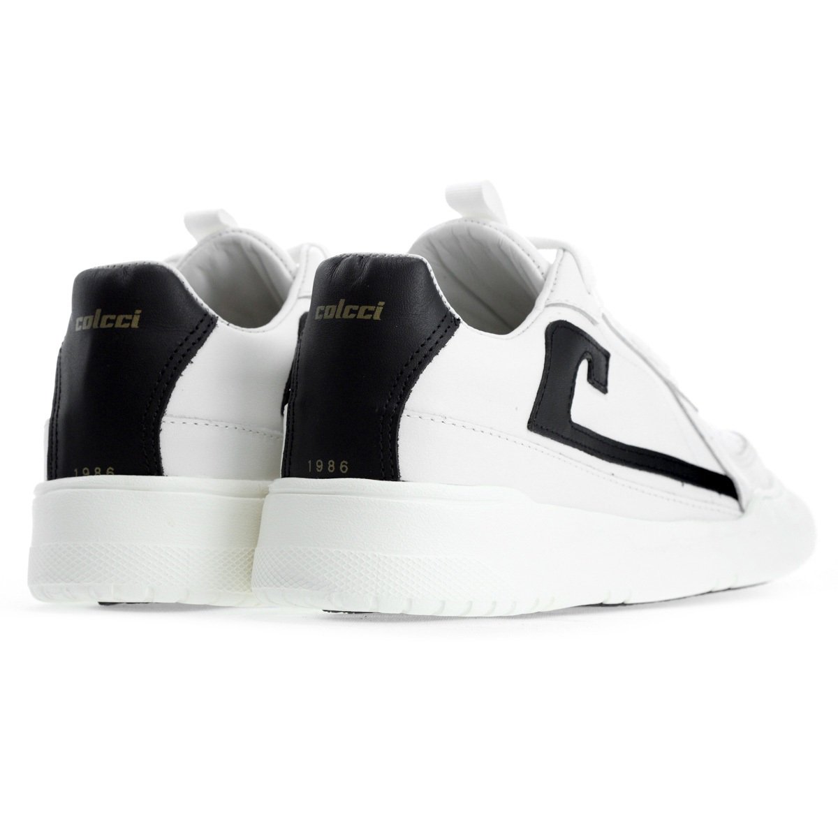 Tenis Colcci Cool Branco e Preto - Feminino Branco 4