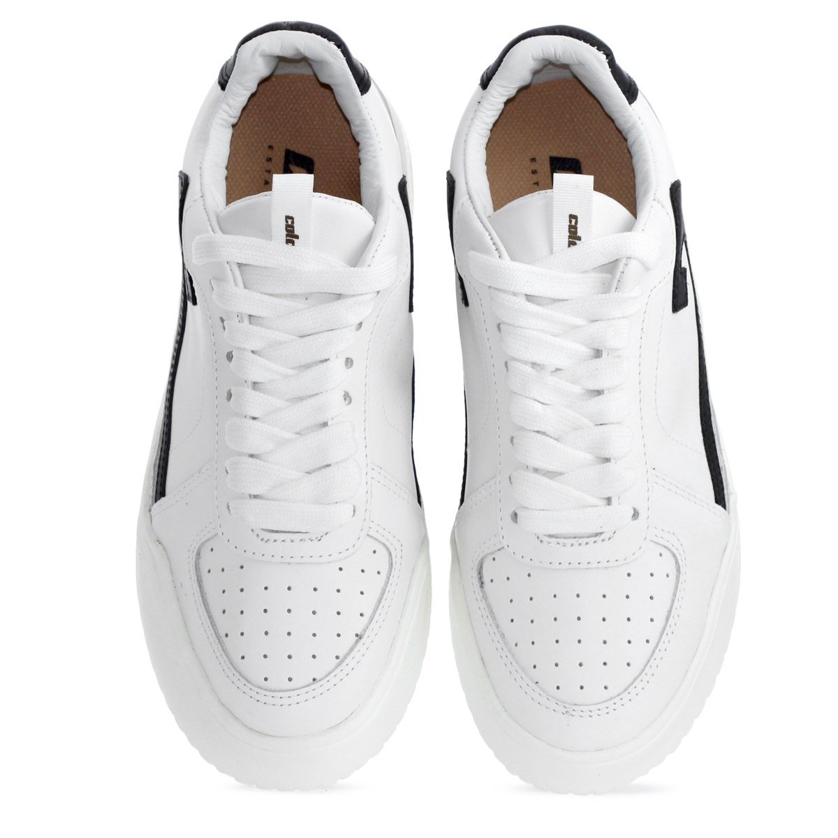 Tenis Colcci Cool Branco e Preto - Feminino Branco 5