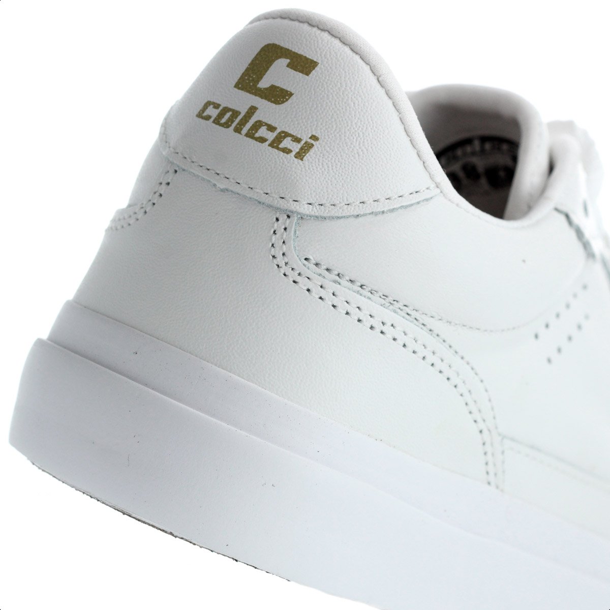 Tenis Colcci 001 Leather Branco - Feminino      Branco 8