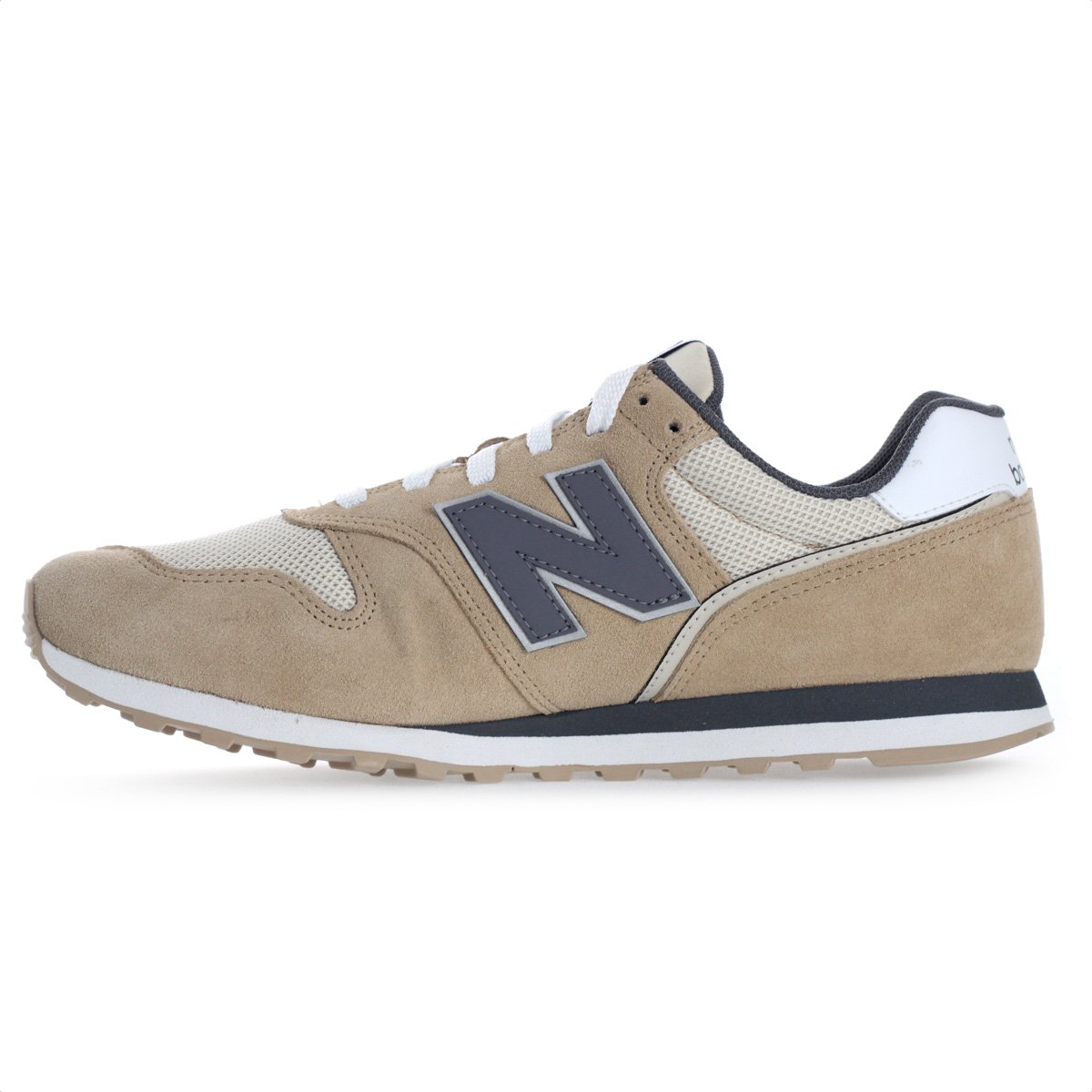 Tenis New Balance 373v2 Bege e Cinza - Masculino Bege 2