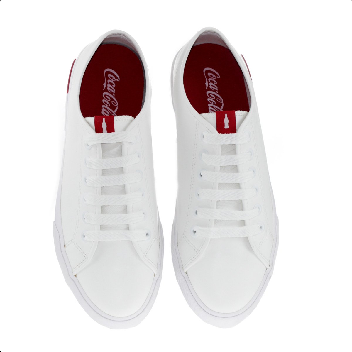 Tenis Coca-Cola Blend Basic Town Branco - Unissex Branco 5