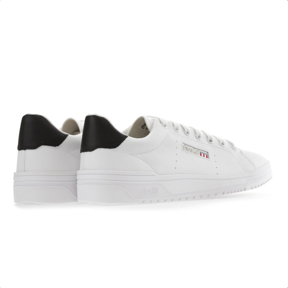 Tenis Coca Cola March Maverick Branco e Preto - Unissex Branco 4
