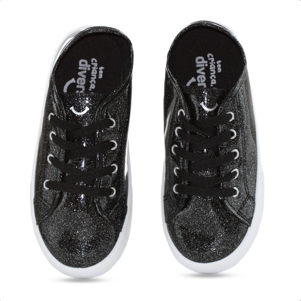 Tenis Diversao Mini Laura Preto - Infantil Preto 5