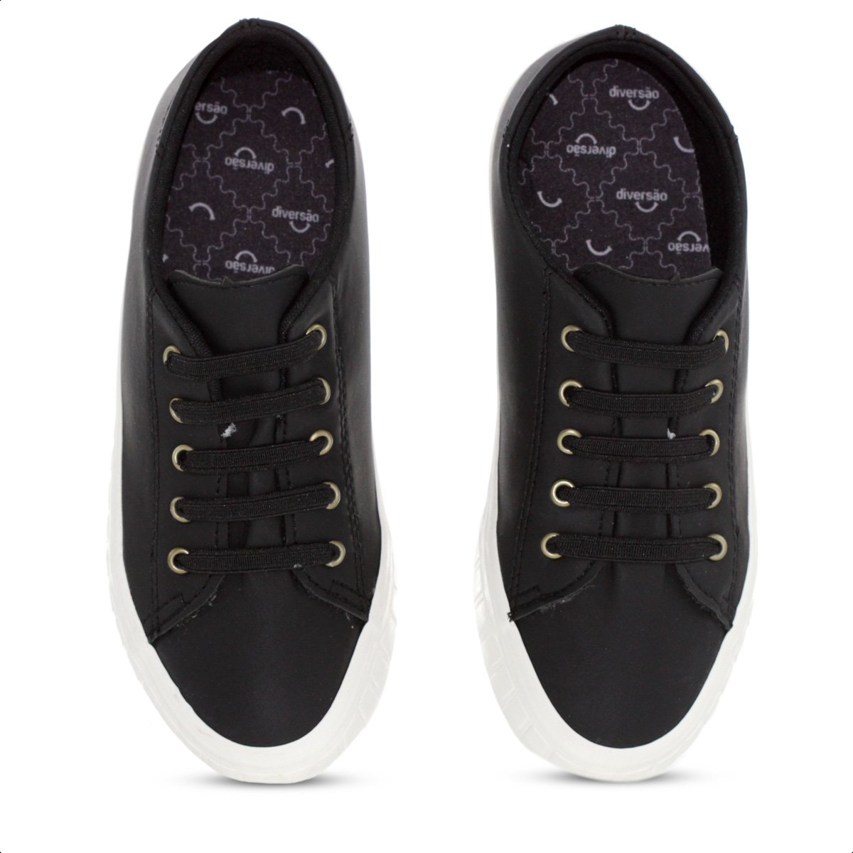 Tenis Diversao Mini Marcelo Preto - Infantil Preto 5