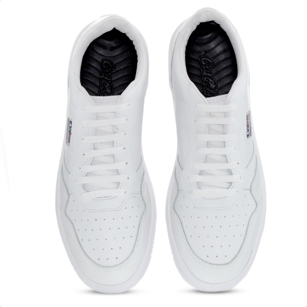 Tenis Coca Cola March Ray Leather Branco - Masculino Branco 5