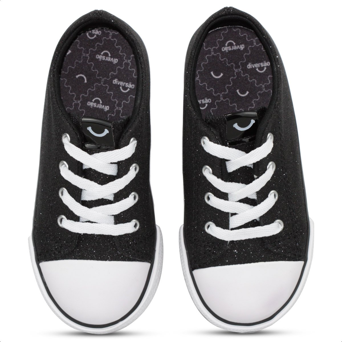 Tenis Diversao Baby Maite Preto - Infantil Preto 5