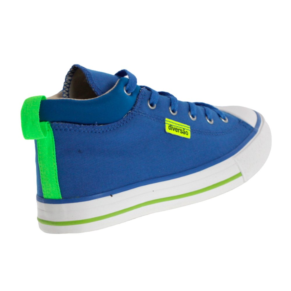 Tenis Diversao Mini Kim Azul Royal - Infantil Azul 4