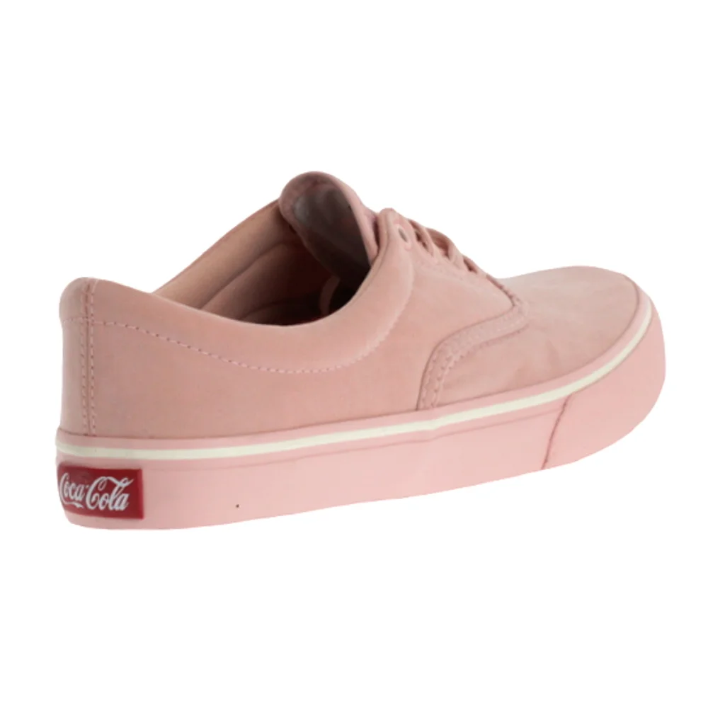 Tenis Coca Cola Kick Soft Suede Rosa - Feminino Rosa 4