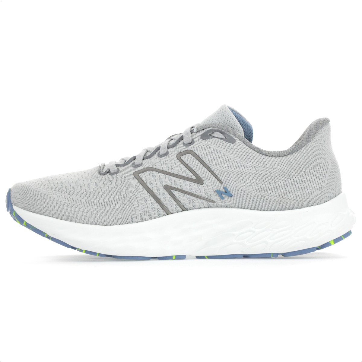 Tenis New Balance Fresh Foam X Evoz V3 Cinza e Amarelo - Masculino Cinza 2