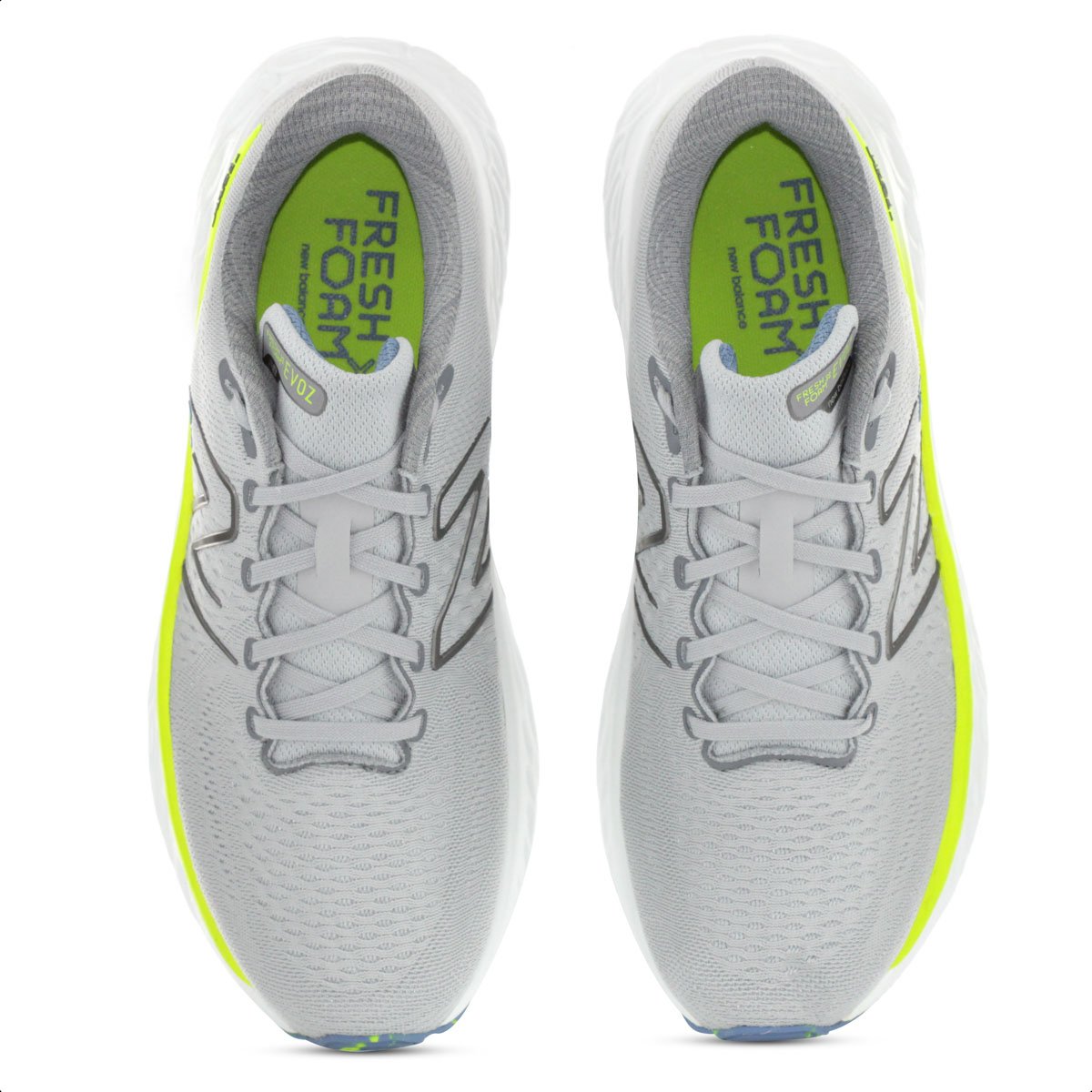 Tenis New Balance Fresh Foam X Evoz V3 Cinza e Amarelo - Masculino Cinza 5