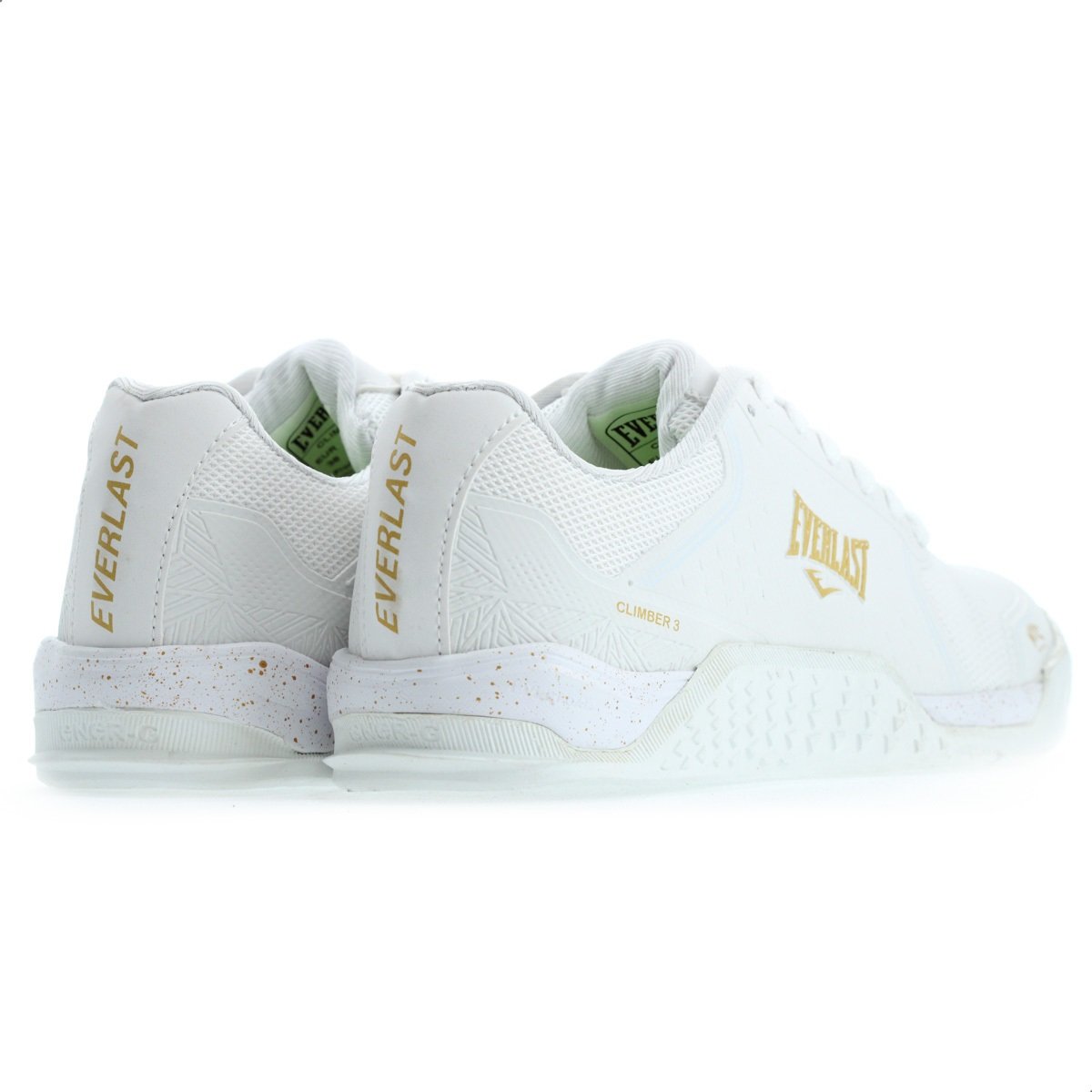 Tenis Everlast Climber III Branco e Dourado - Unissex Branco 4