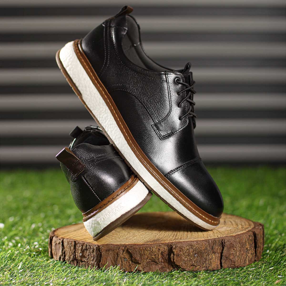 Sapato Democrata Metropolitan Clark Pulse Preto - Masculino Preto 7