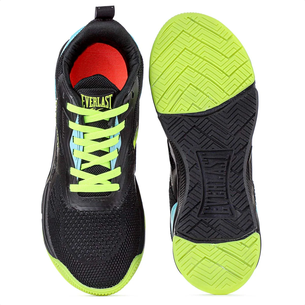 Tenis Everlast Climber Pro 2.0 Preto e Verde - Masculino Preto 5