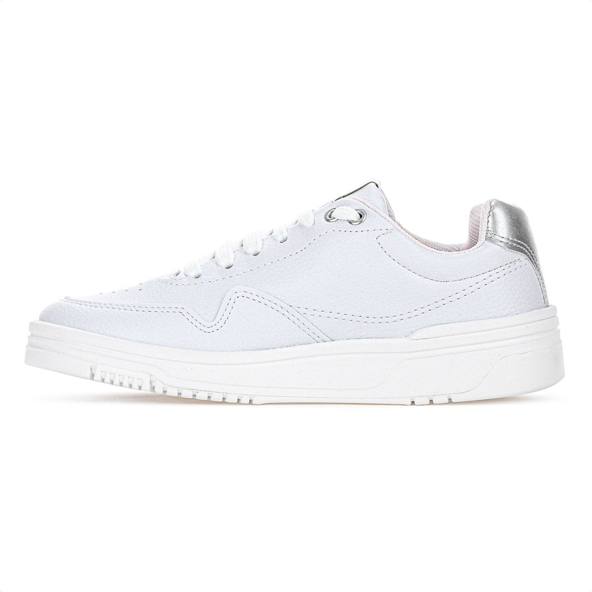Tenis Coca Cola Hope Town Branco e Prata - Feminino Branco 2