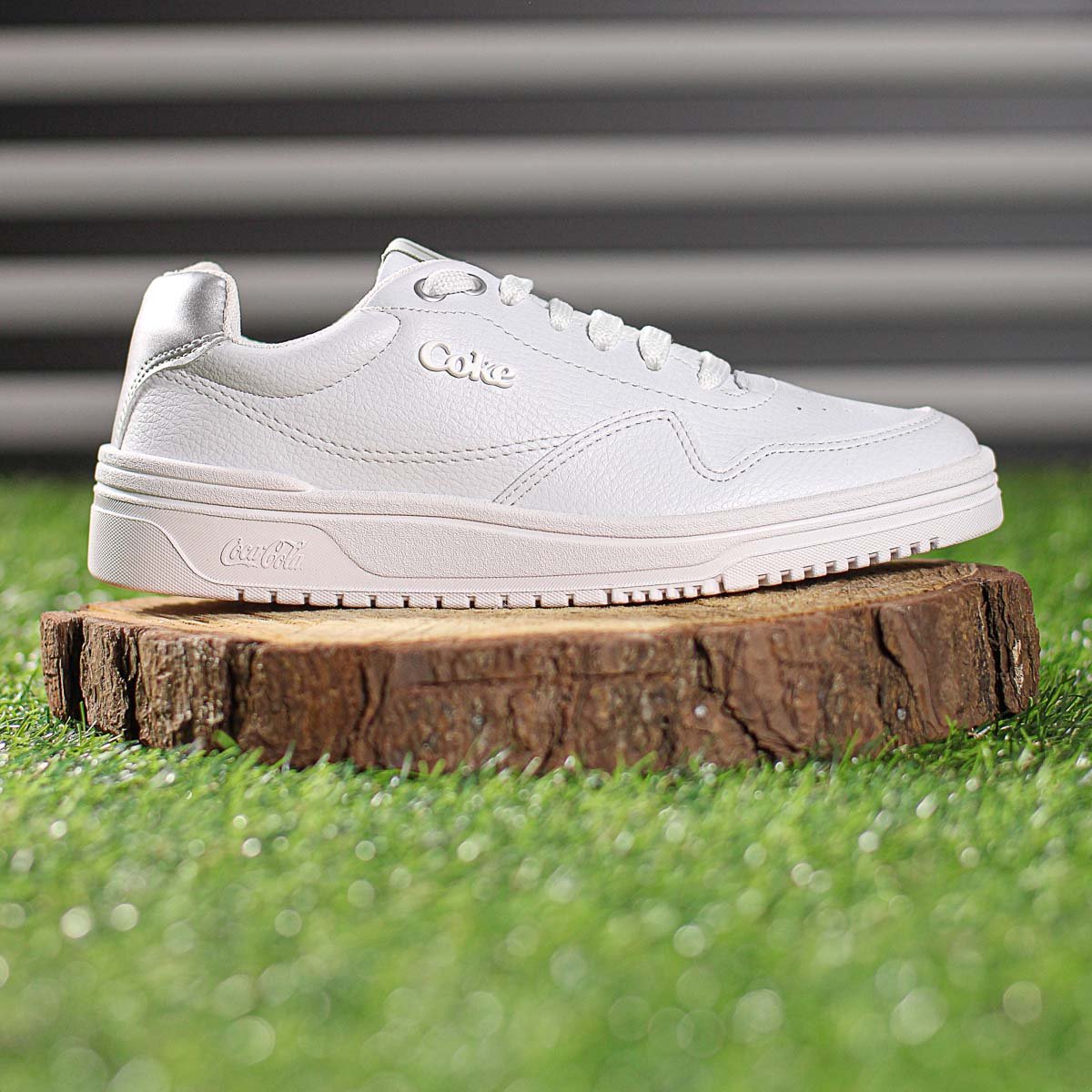 Tenis Coca Cola Hope Town Branco e Prata - Feminino Branco 6