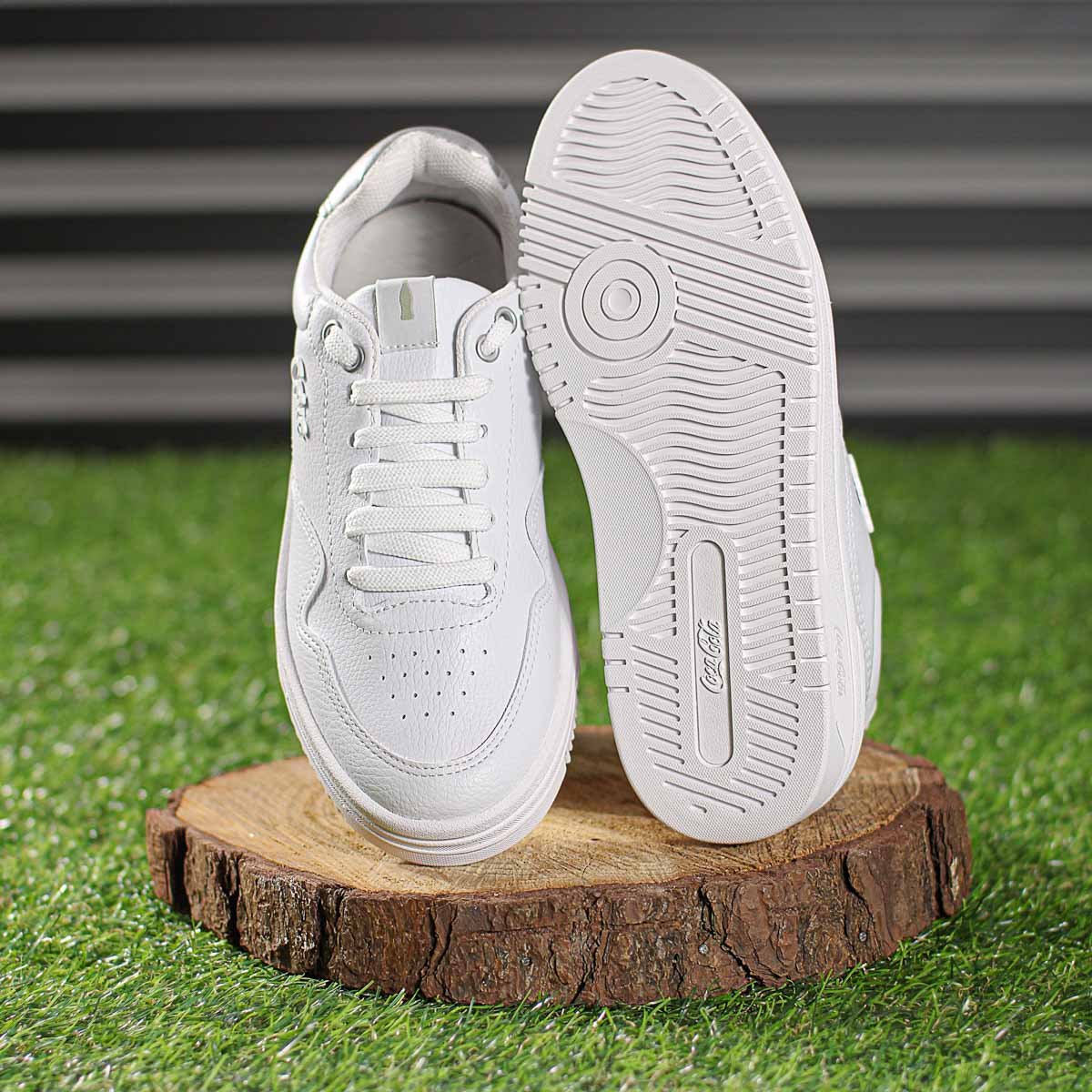 Tenis Coca Cola Hope Town Branco e Prata - Feminino Branco 8