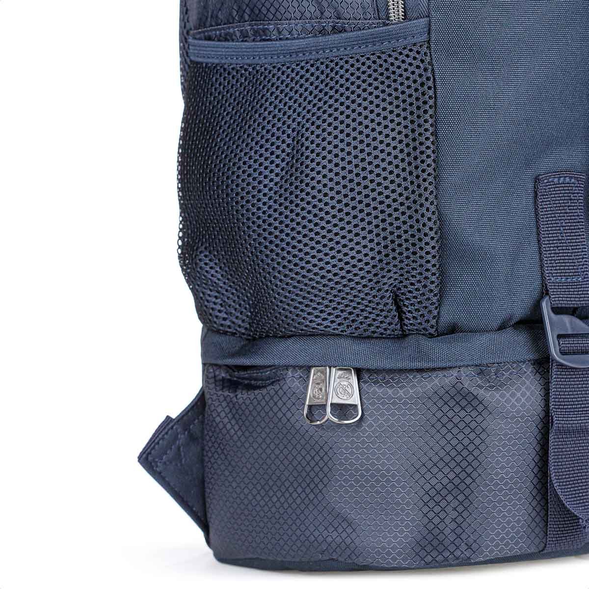 Mochila Esportiva Xeryus Real Madrid Porta-Tenis 14371 Azul - Unico Preto 6