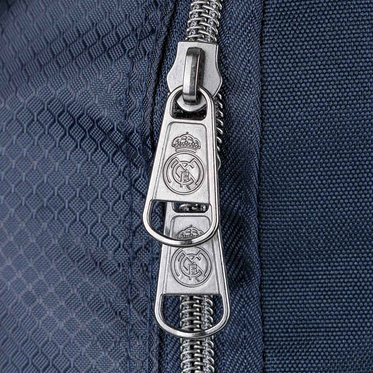 Mochila Esportiva Xeryus Real Madrid Porta-Tenis 14371 Azul - Unico Preto 7