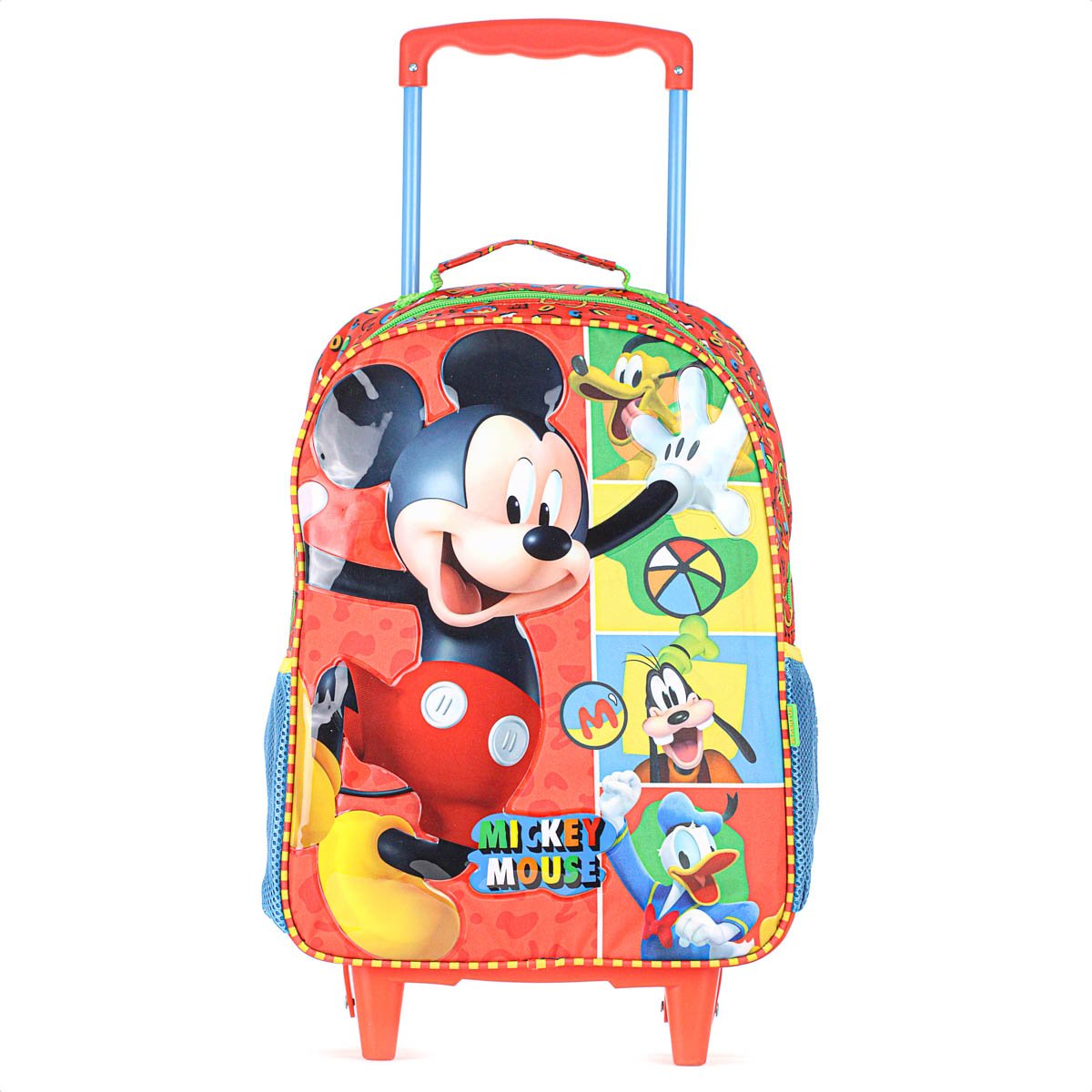 Mochila Com Rodas Escolar Xeryus 16 Mickey R 11610 Vermelho - Infantil
