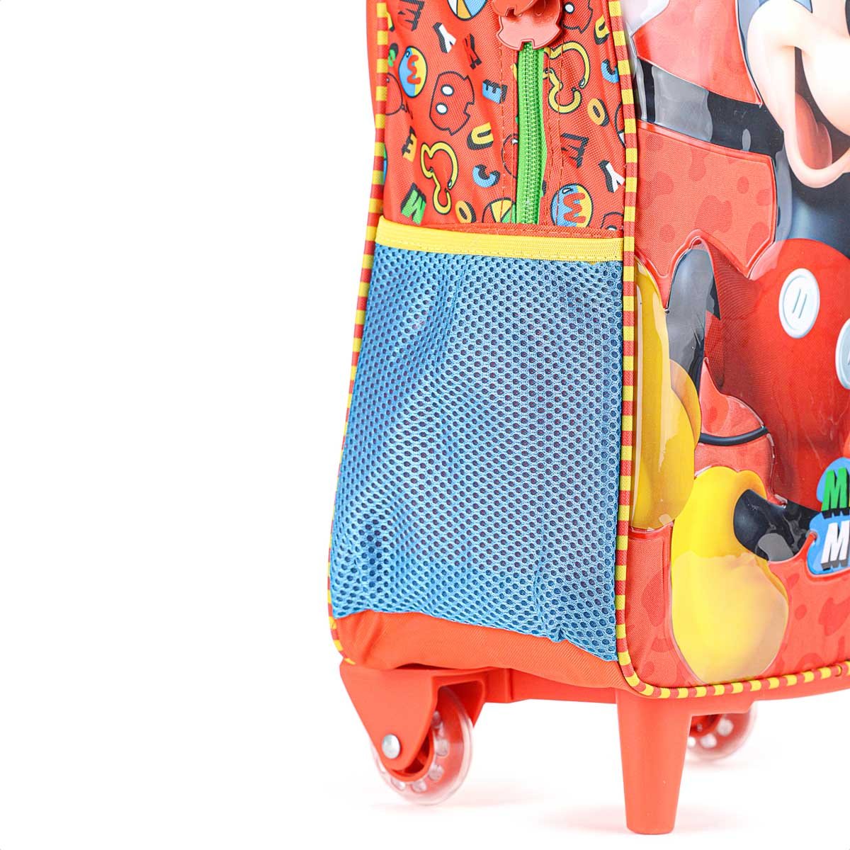 Mochila Com Rodas Escolar Xeryus 16 Mickey R 11610 Vermelho - Infantil Vermelho 3