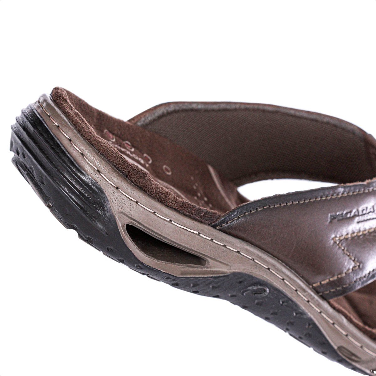Chinelo Pegada Anilina Marrom Cravo - Masculino DJC-G30 Marrom 7