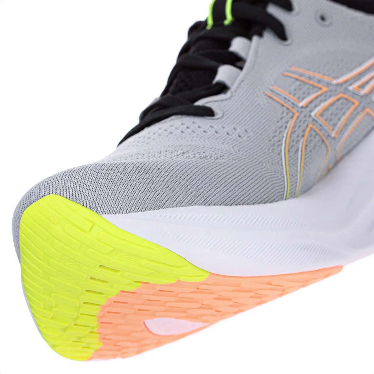 Tenis Asics Gel-Nimbus 26 Cinza e Laranja  - Masculino Cinza 5