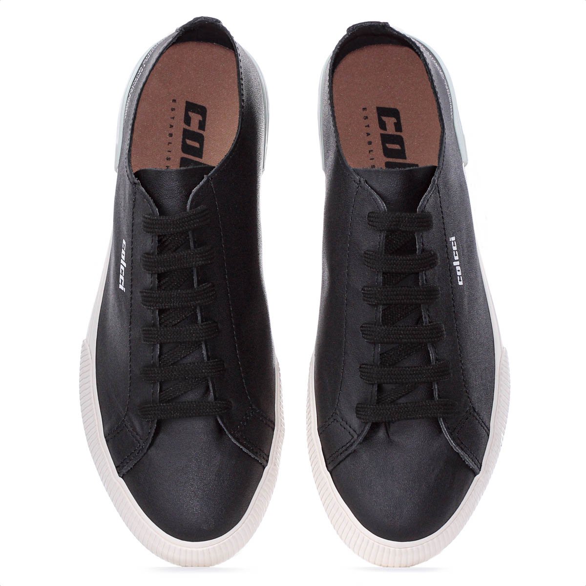 Tenis Colcci Simple Leather Preto - Feminino Preto 5