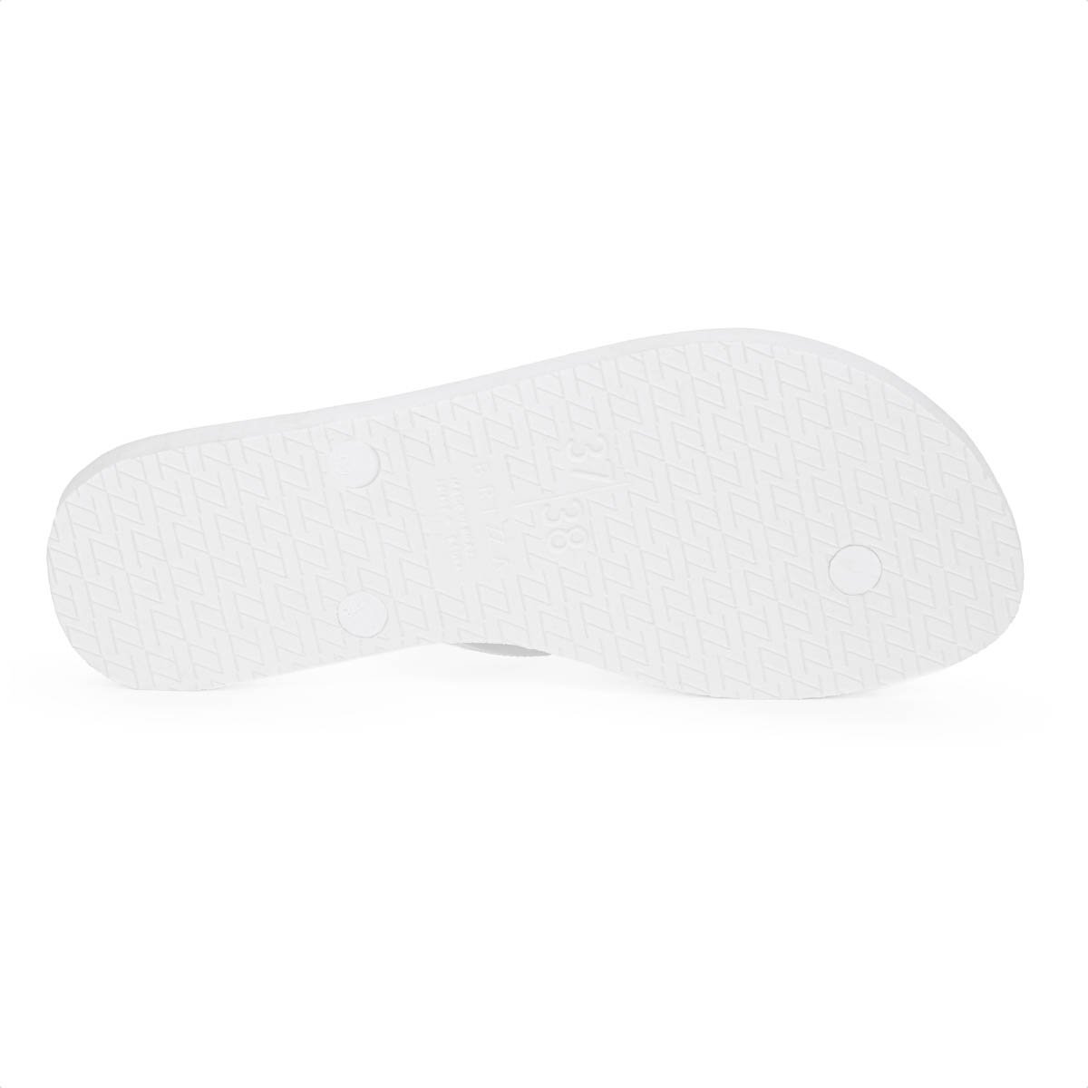 Chinelo Brizza Arezzo Essential Branco - Feminino Branco 6