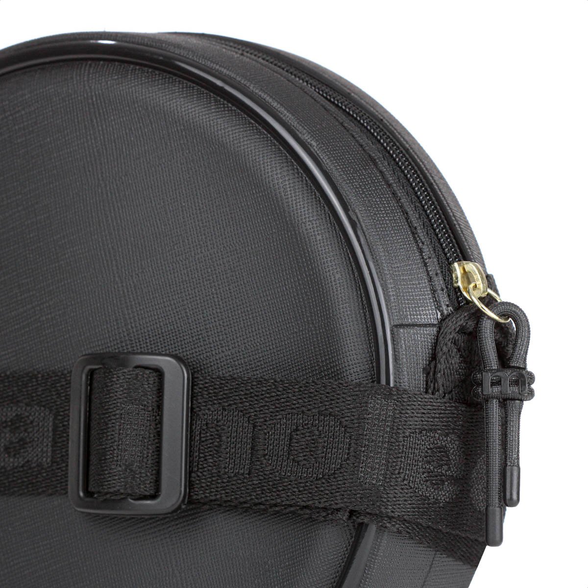 Bolsa Moleca Redonda Transversal Preto - Feminino Preto 2