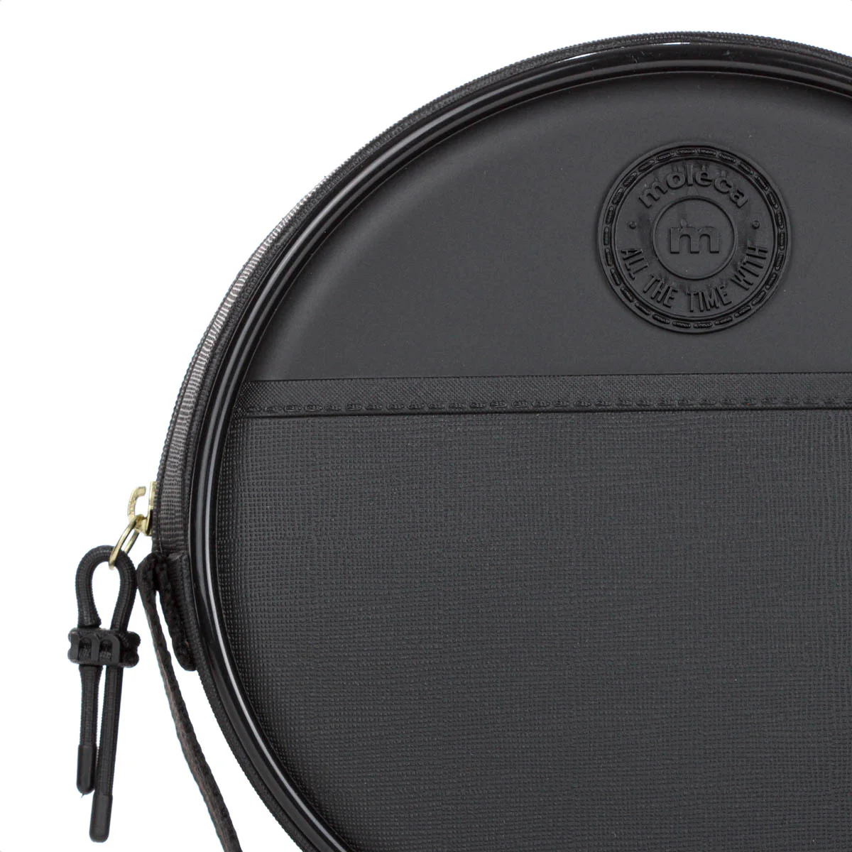 Bolsa Moleca Redonda Transversal Preto - Feminino Preto 3