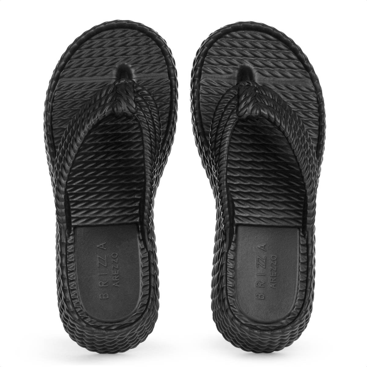 Sandalia Brizza Arezzo Tamanco Plataforma Marrocos Sun Preto - Feminino  Preto 2