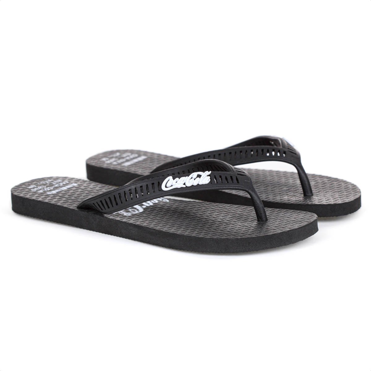 Chinelo Coca Cola Alma 2 Preto - Masculino Preto 5