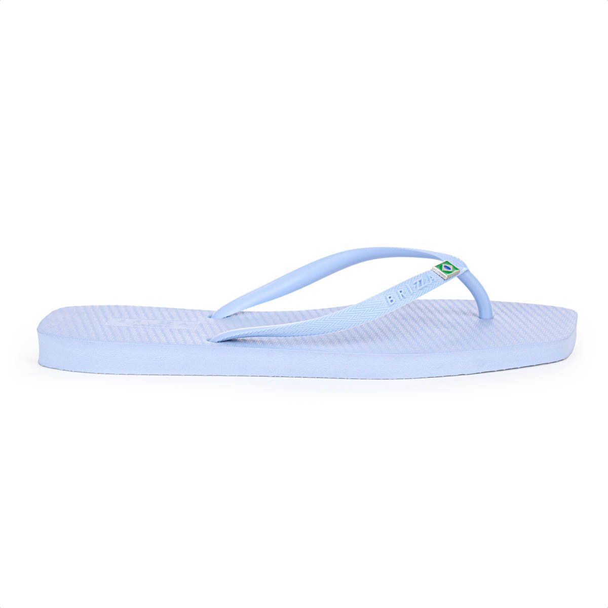 Chinelo Brizza Arezzo Bico Quadrado Square Brasil Azul - Feminino Azul 4