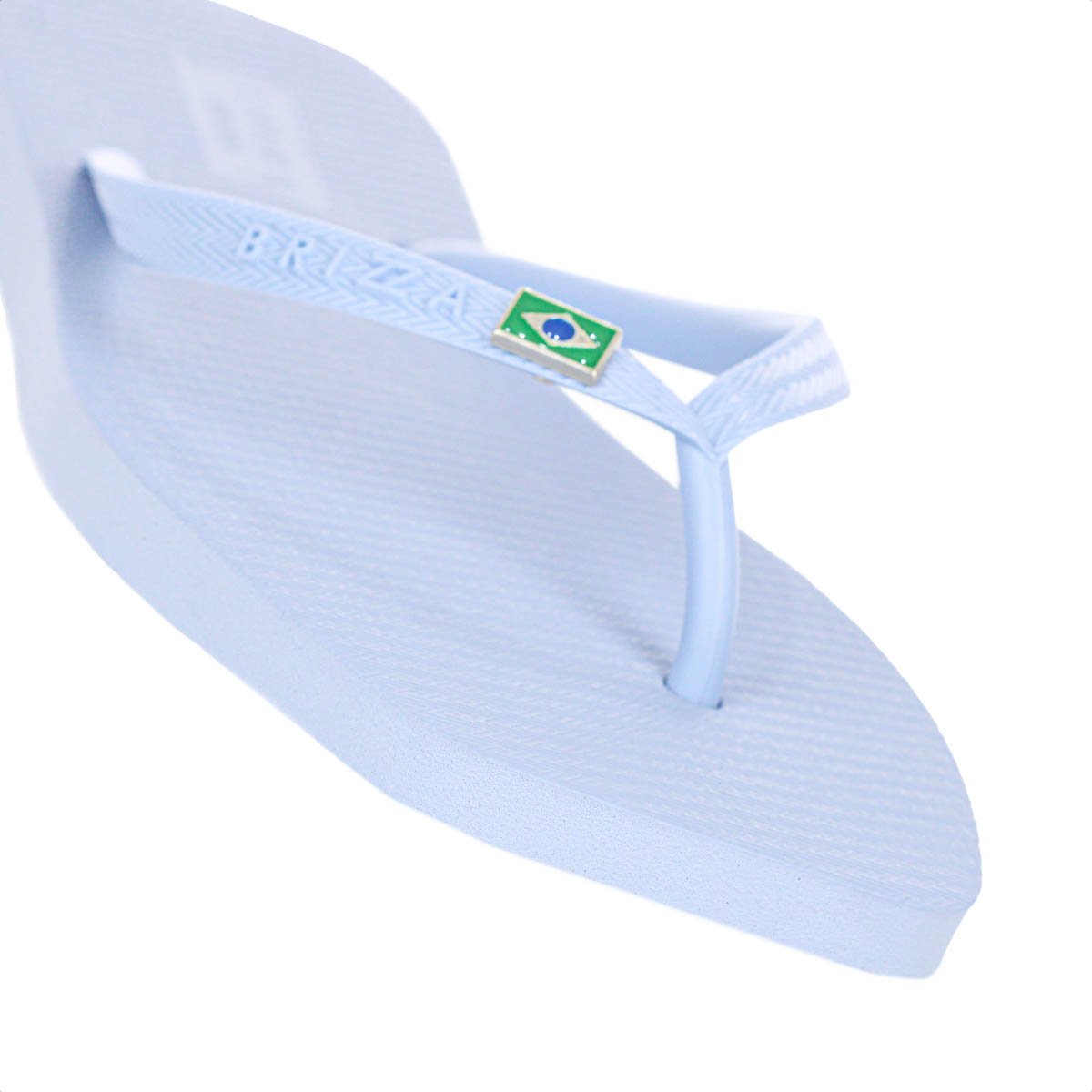 Chinelo Brizza Arezzo Bico Quadrado Square Brasil Azul - Feminino Azul 7