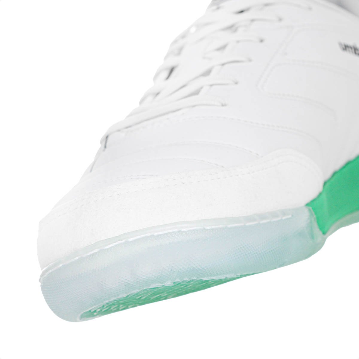 Chuteira Umbro Futsal Br Futsal Branco Verde e Amarelo - Masculino Branco 5
