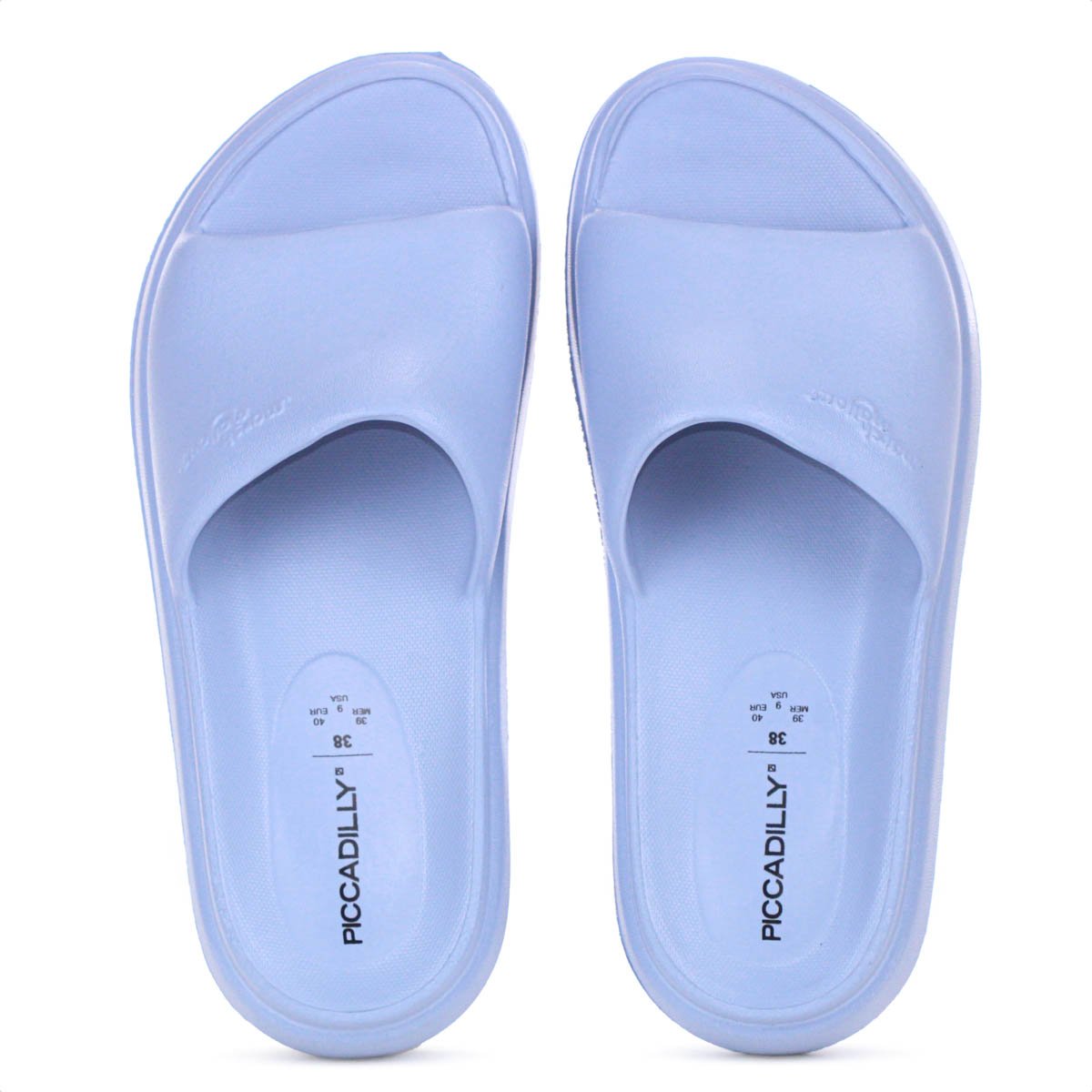 Chinelo Piccadilly Slide Eva Marshmallow Retro 2000 C238 Azul Mirtilo - Feminino Azul 5