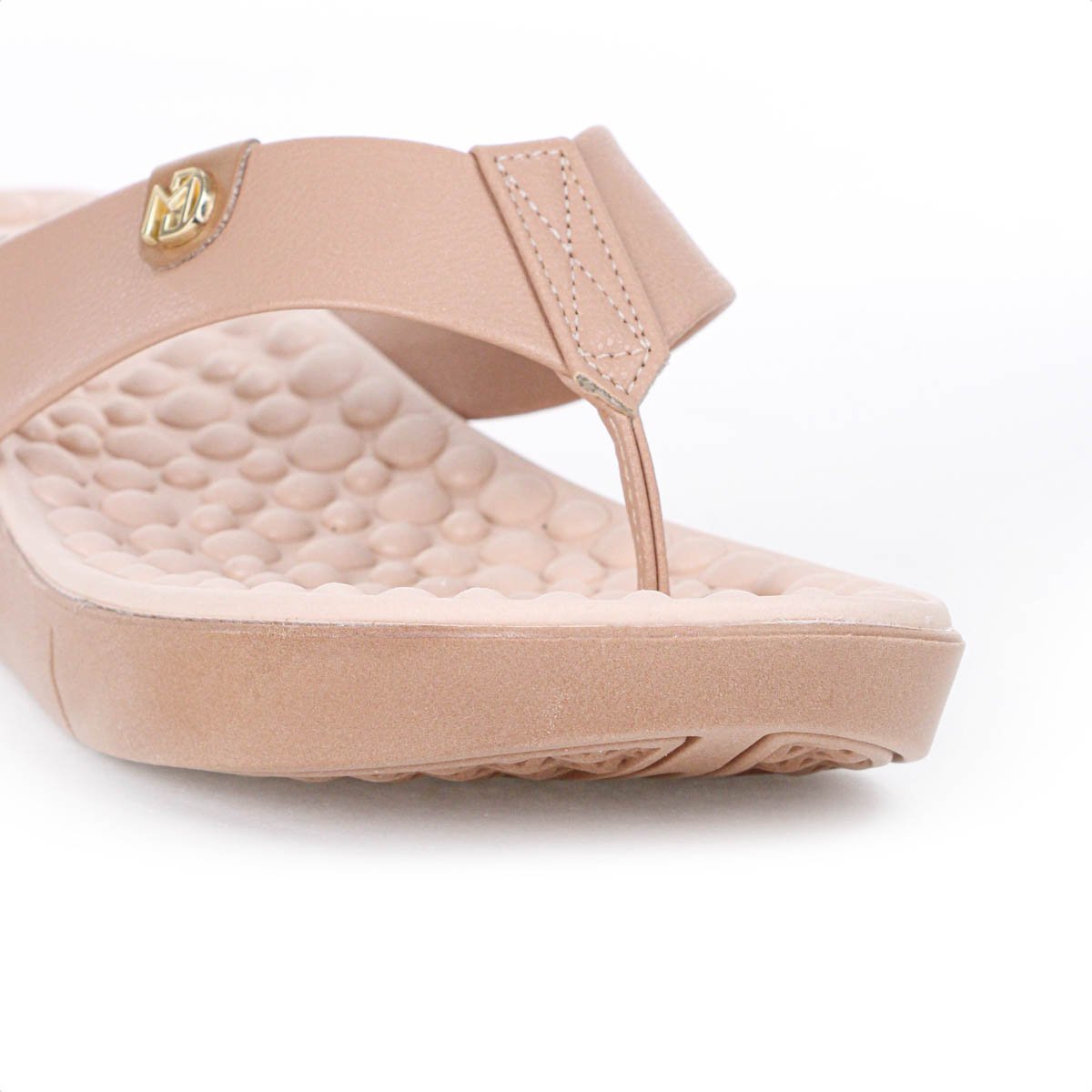 Sandalia Modare Tamanco Napa Floather Massageadora Nude - Feminino Bege 7