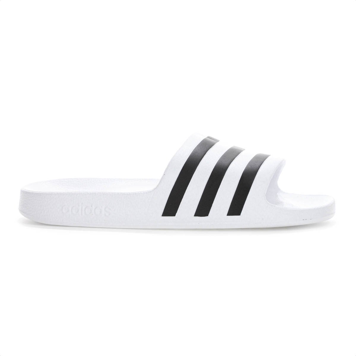 Chinelo Adidas Adilette Aqua Branco e Preto - Masculino Branco 2