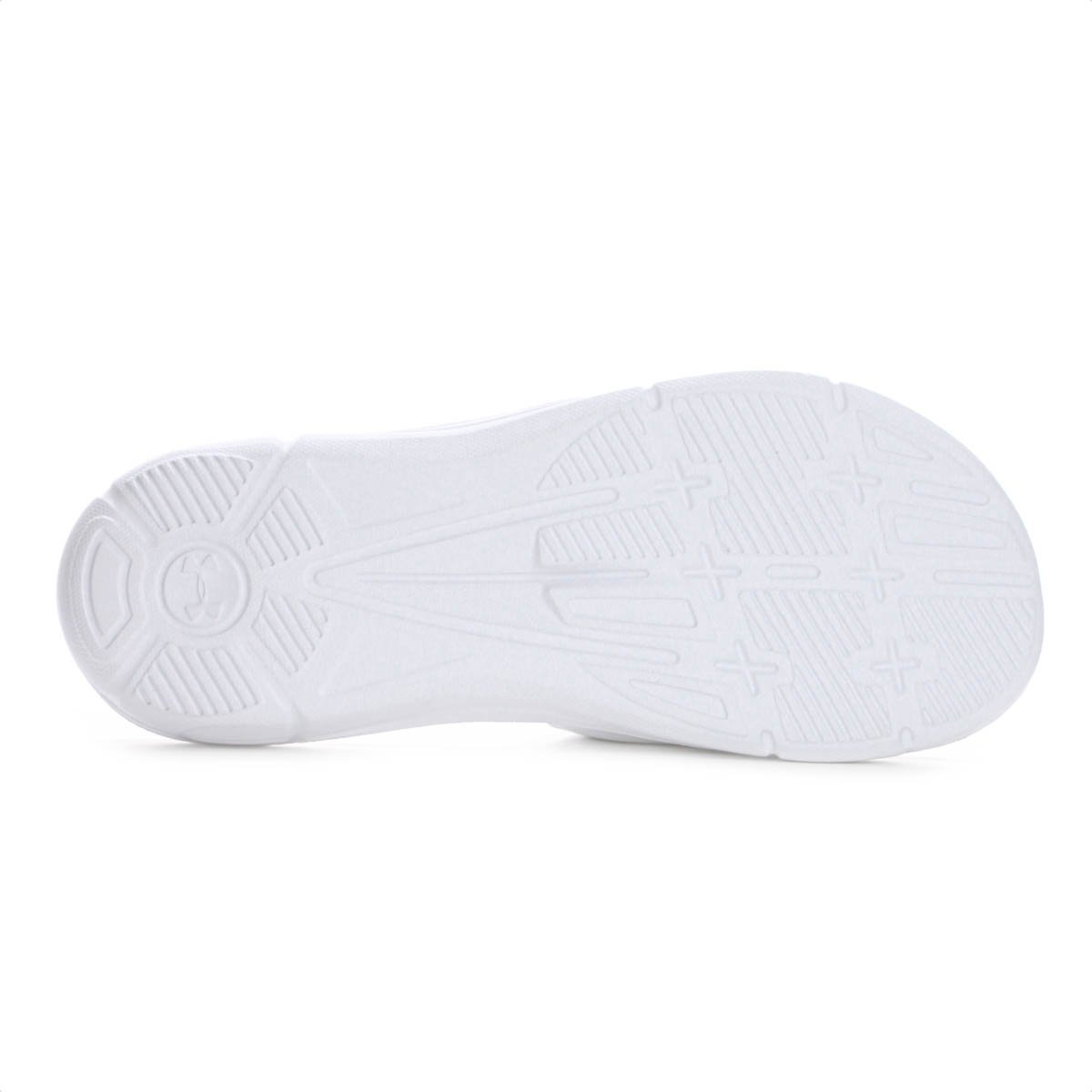 Chinelo Under Armour Slide Ignite Select Branco e Preto - Masculino Branco 7