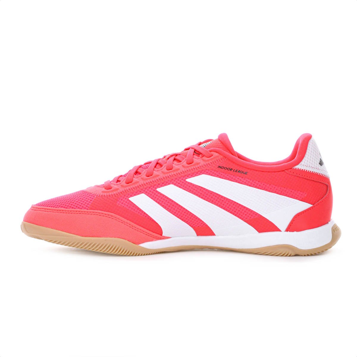 Chuteira Adidas Futsal Predator League Vermelho Coral e Branco - Masculino Vermelho 2