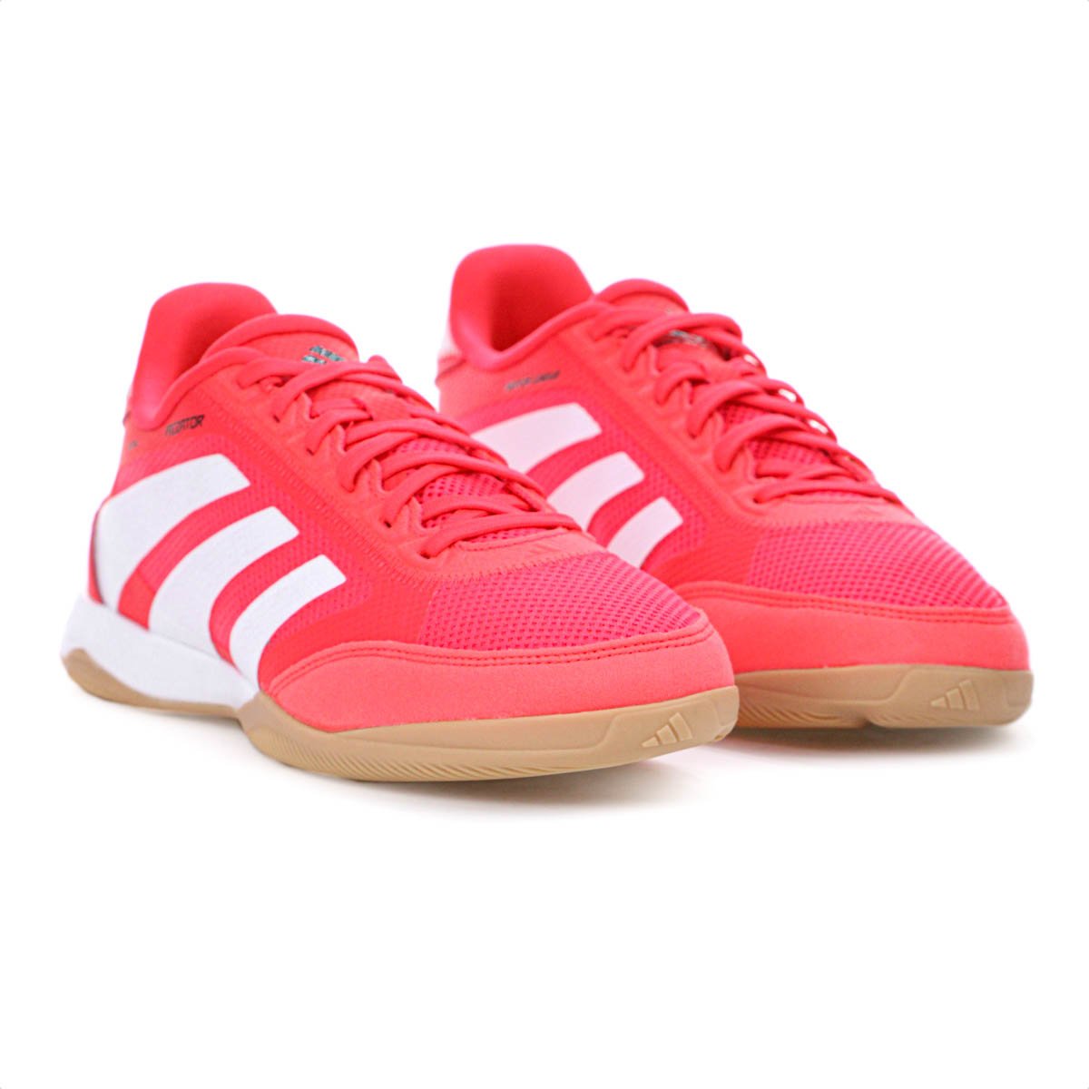 Chuteira Adidas Futsal Predator League Vermelho Coral e Branco - Masculino Vermelho 3