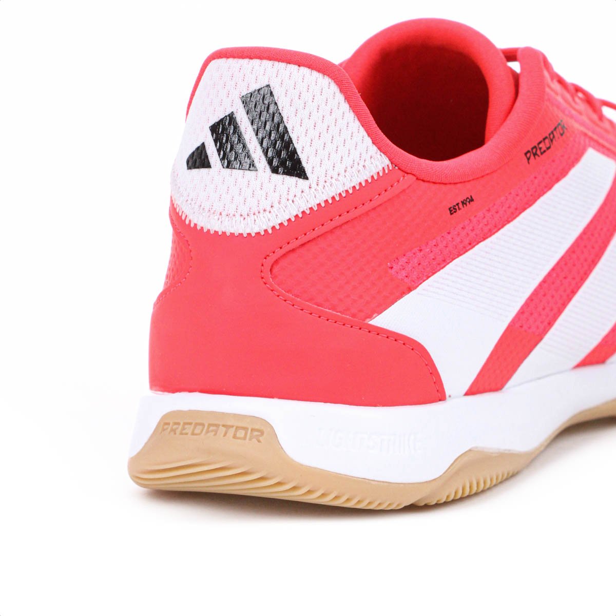 Chuteira Adidas Futsal Predator League Vermelho Coral e Branco - Masculino Vermelho 6