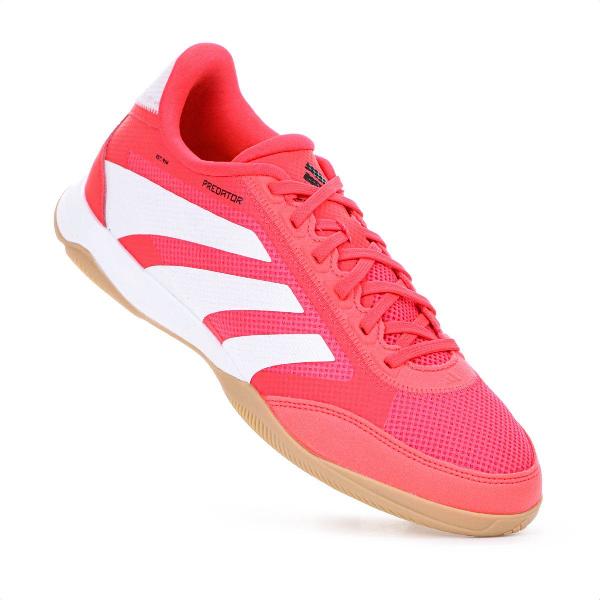 Chuteira Adidas Futsal Predator League Vermelho Coral e Branco - Masculino Vermelho 7