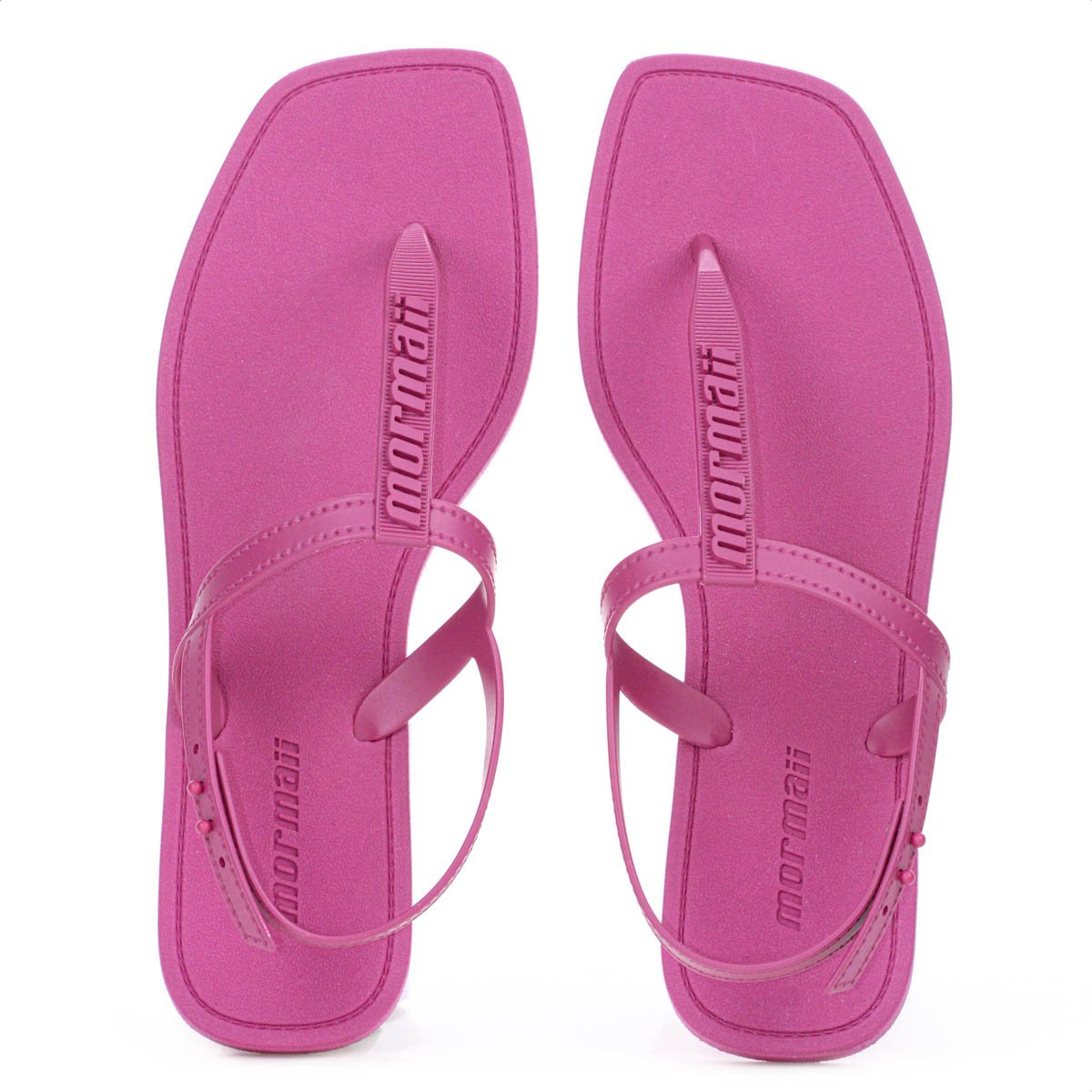 Sandalia Rasteira Mormaii Bico Quadrado Rosa - Feminino Rosa 5