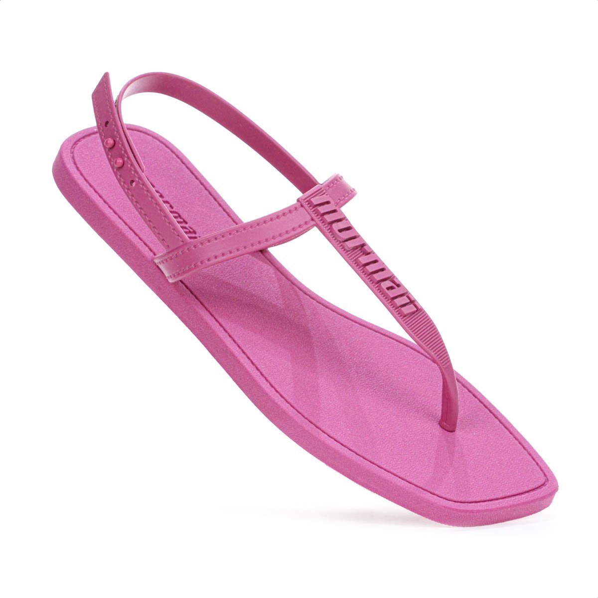 Sandalia Rasteira Mormaii Bico Quadrado Rosa - Feminino Rosa 7