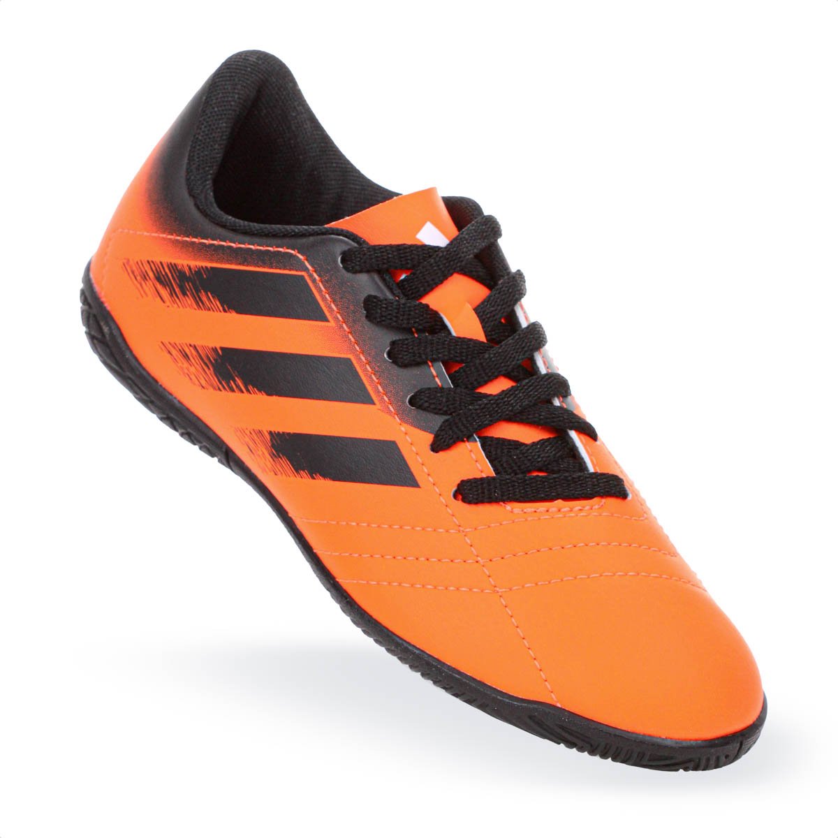 Chuteira Adidas Futsal Rabisco Jr Laranja e Preto - Juvenil                 Laranja 7