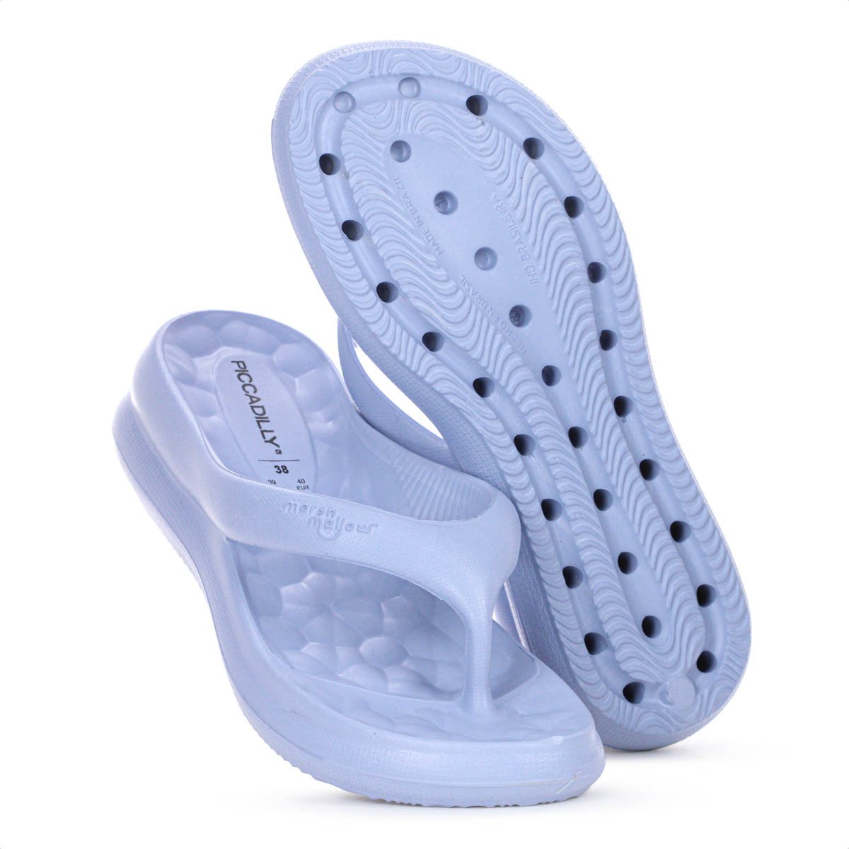 Chinelo Piccadilly EVA Marshmallow C224 Roxo Claro - Feminino Roxo 10